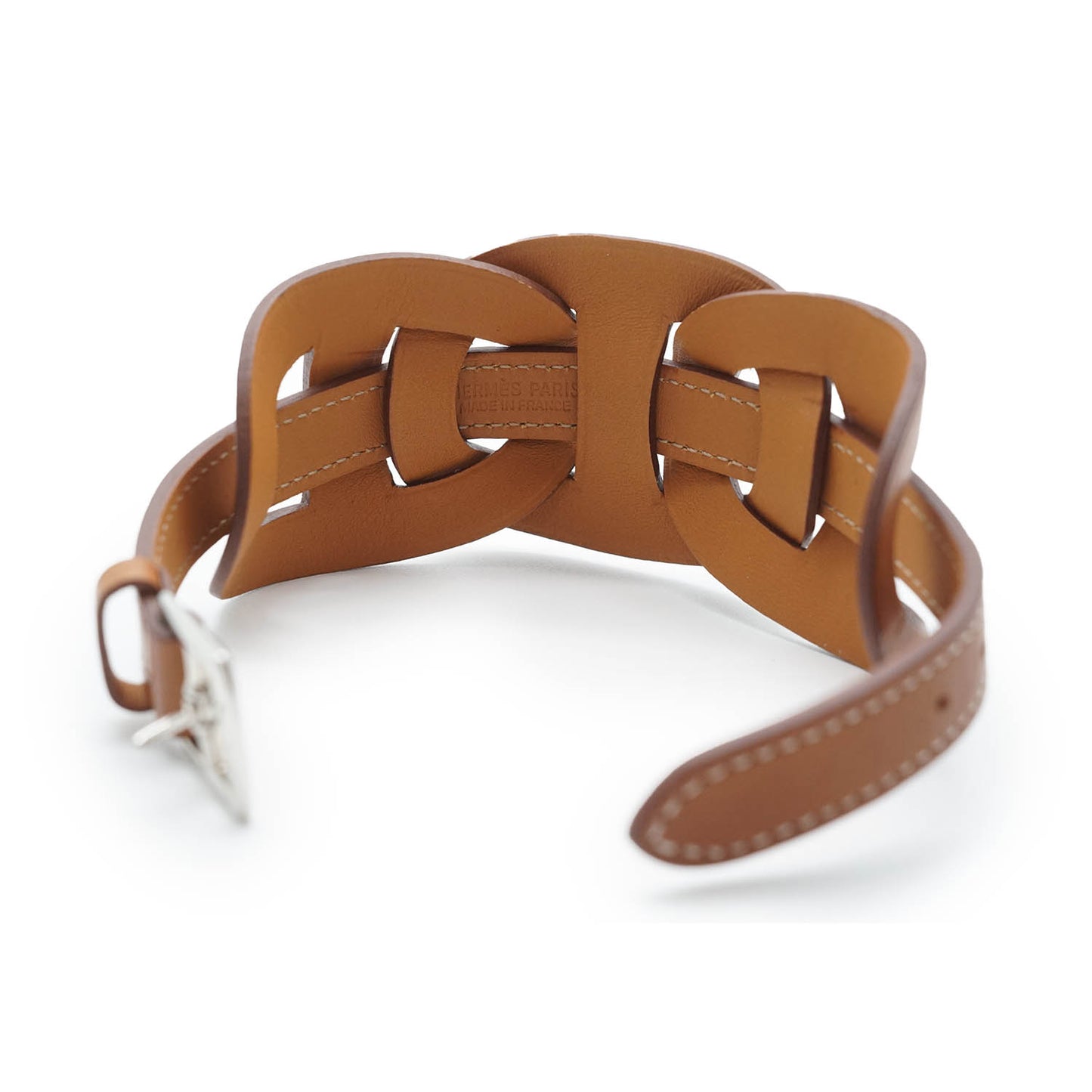 Fetiche Wrap Bracelet Natural Calfskin