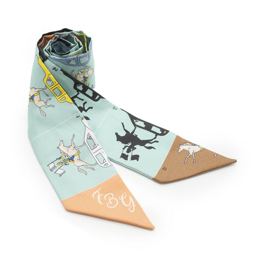 Hermès Parade Silk Twilly