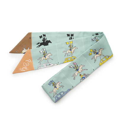 Hermès Parade Silk Twilly