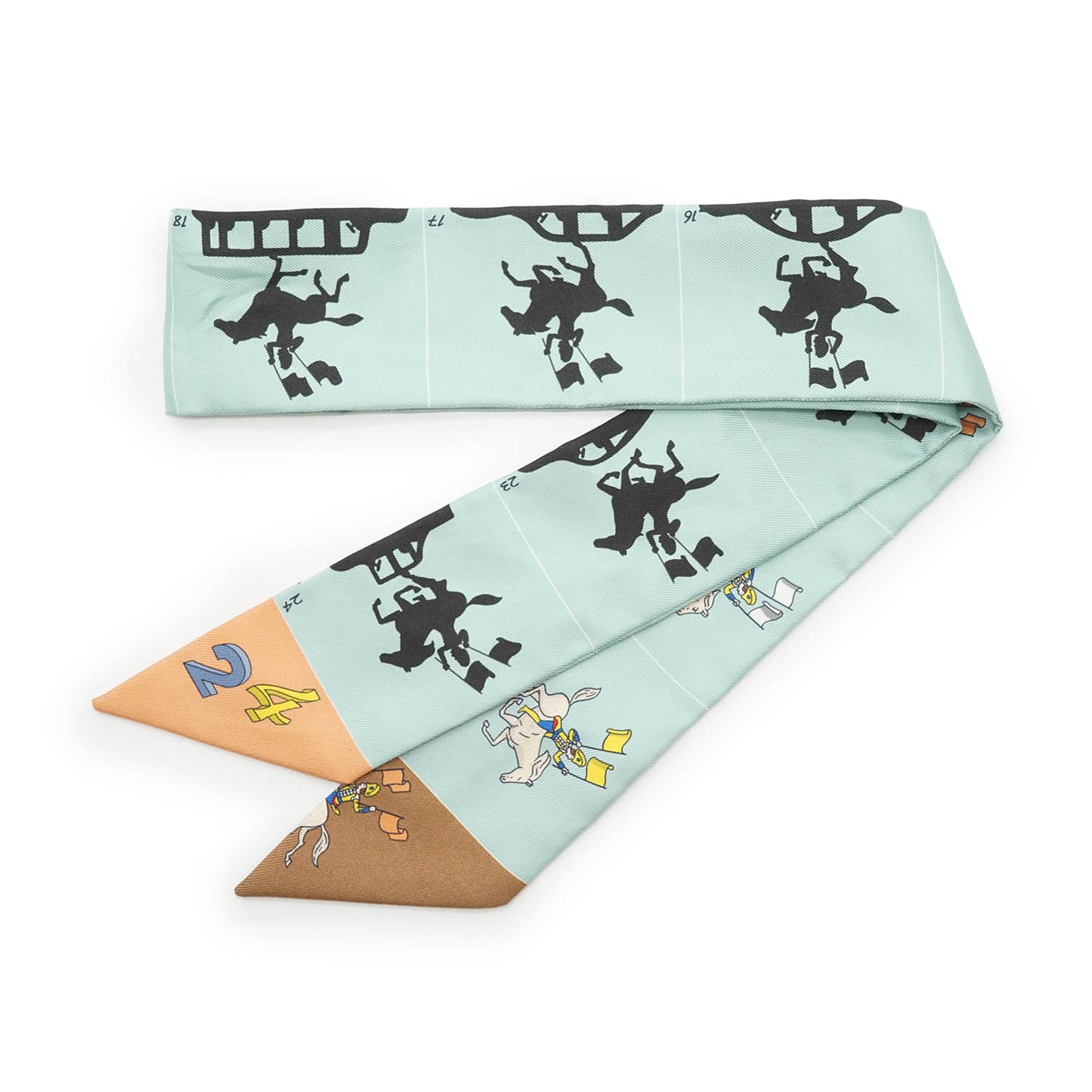 Hermès Parade Silk Twilly