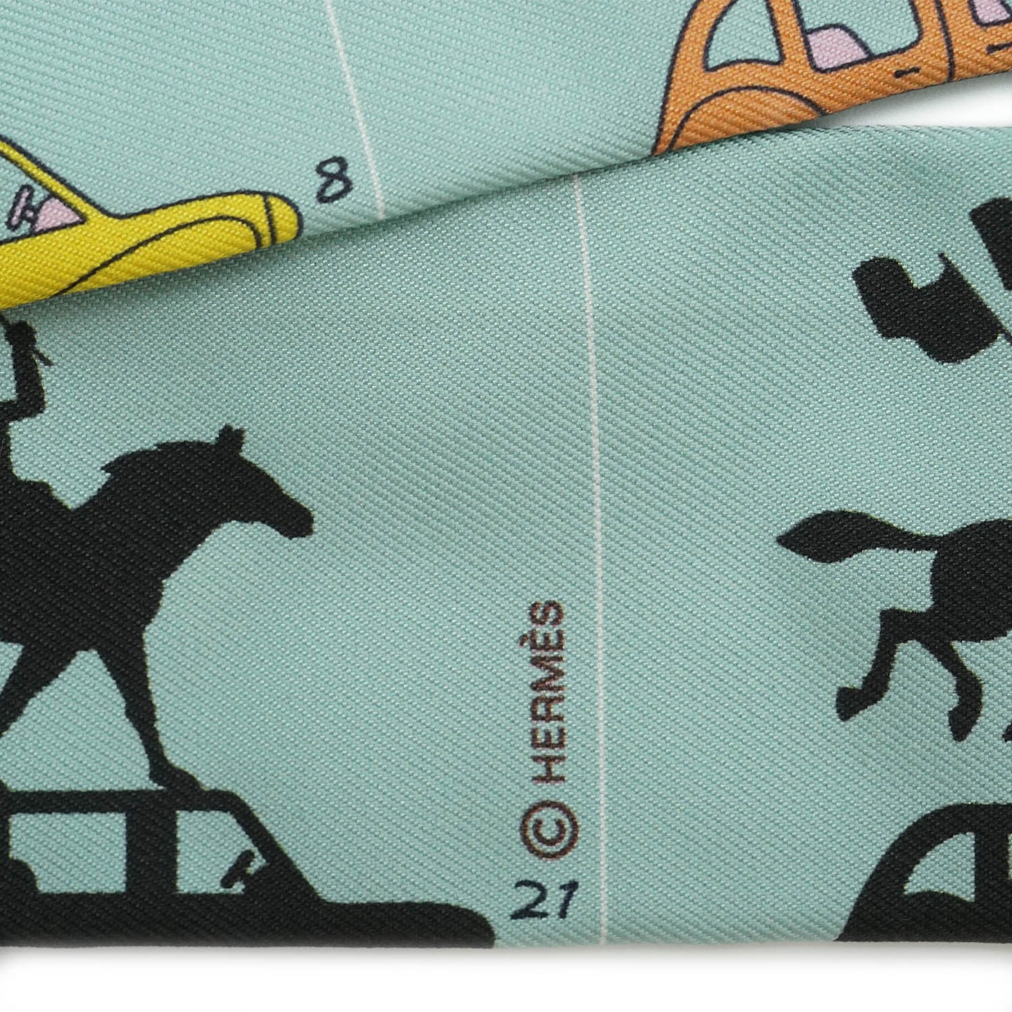 Hermès Parade Silk Twilly