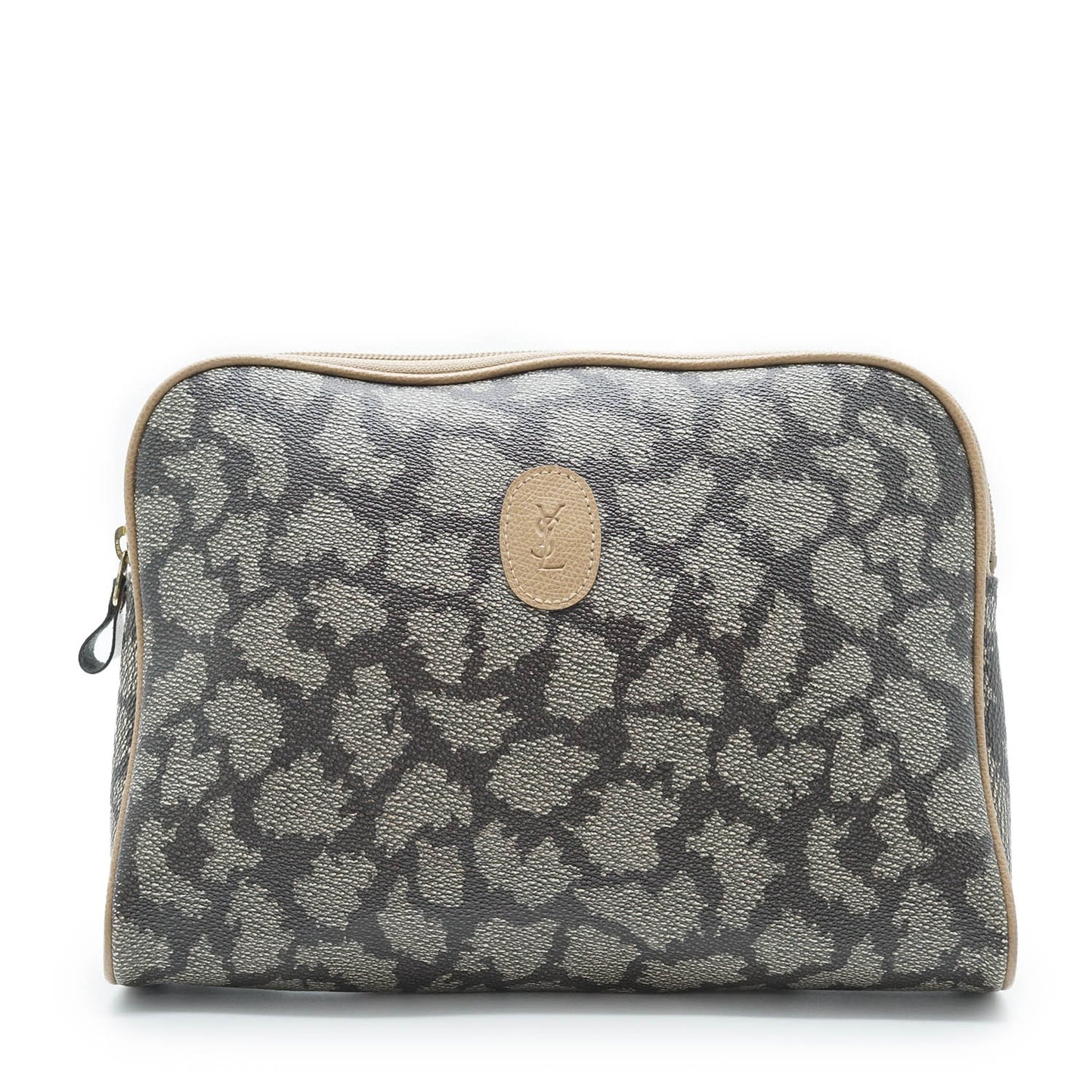Vintage YSL Giraffe Print Clutch