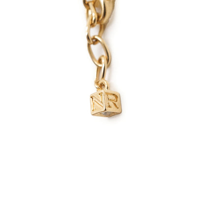 NR Logo Pendant Necklace