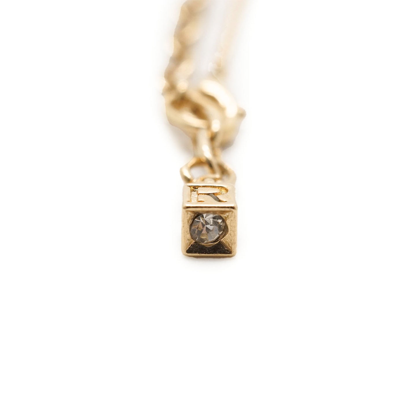 NR Logo Pendant Necklace