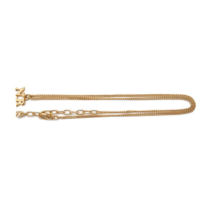 NR Logo Pendant Necklace
