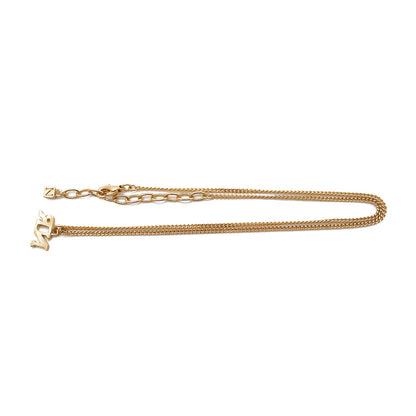 NR Logo Pendant Necklace
