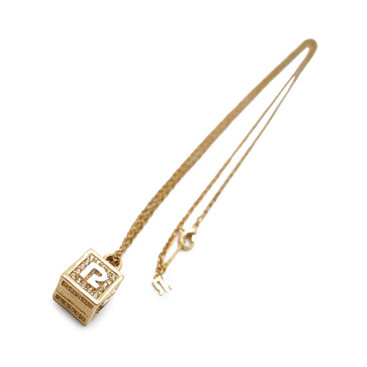 NR Dice Rhinestone Necklace