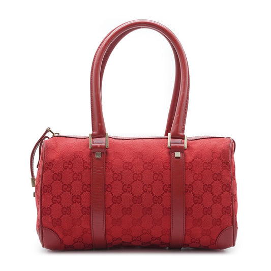 GG Canvas Mini Boston Bag