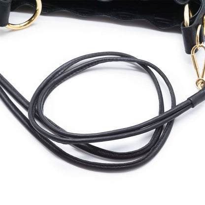 Vintage Drawstring Leather Shoulder Bag