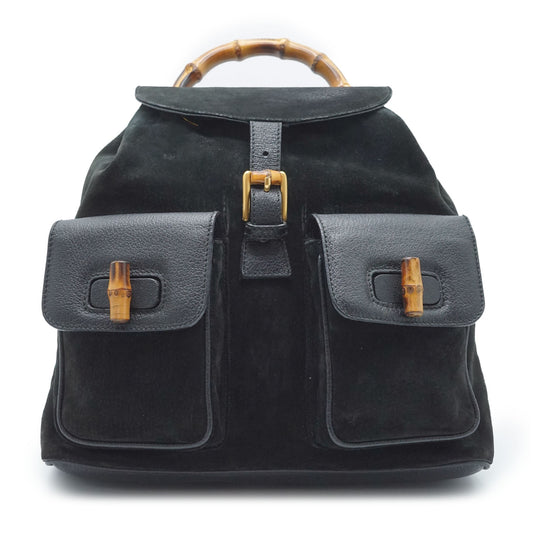 Bamboo Suede Backpack GM