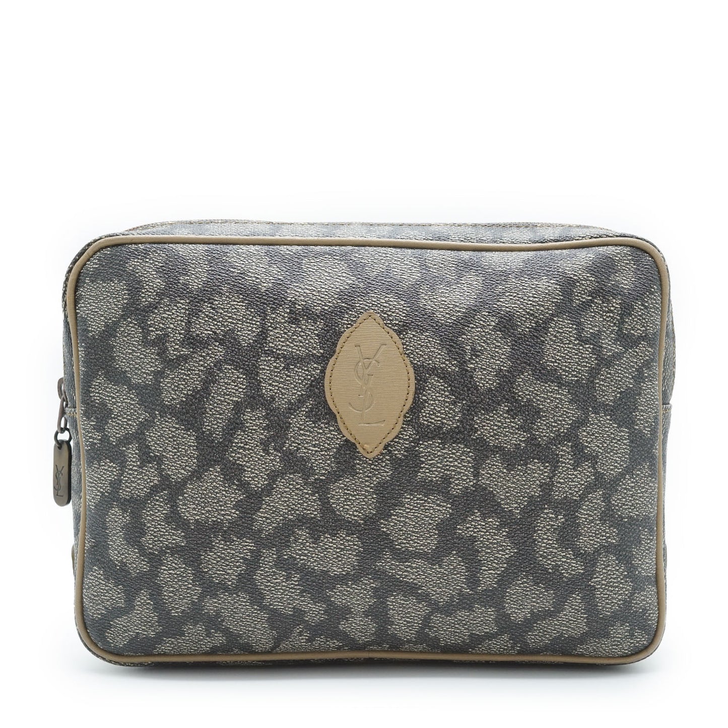 Vintage YSL Giraffe Print Clutch