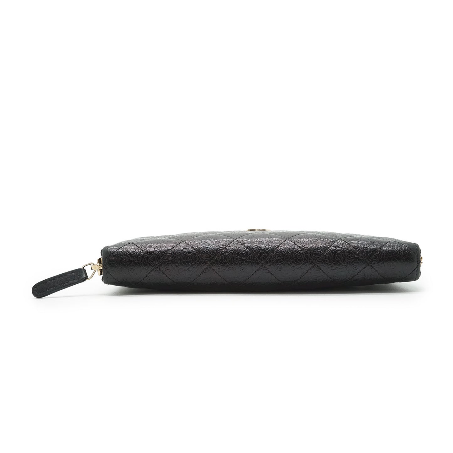 Camellia Zip Around Long Wallet