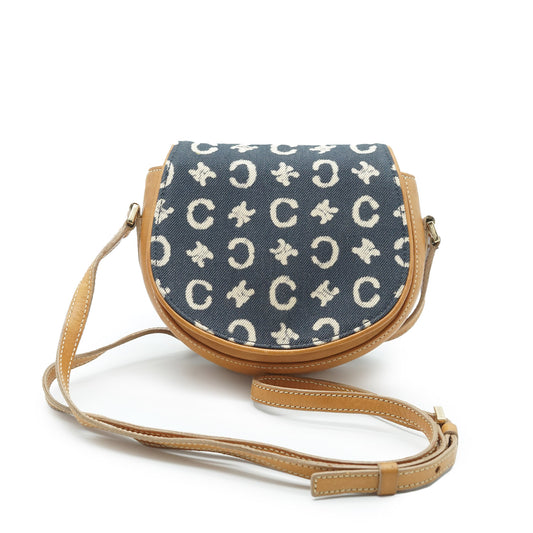 C Macadam Mini Rounded Crossbody Bag