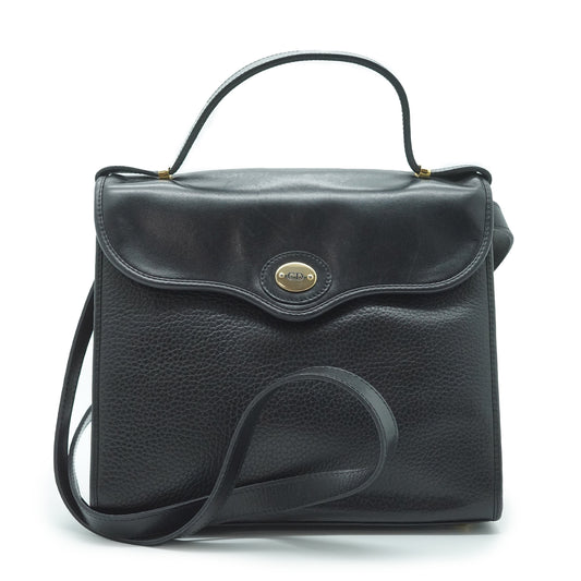 CD Logo 2way Vintage Square Handbag