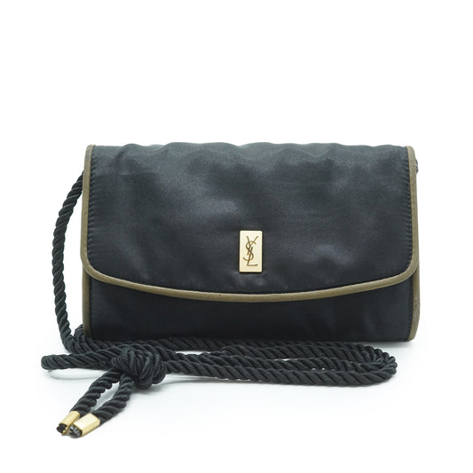 YSL Satin Evening Crossbody Pochette Gift Edition