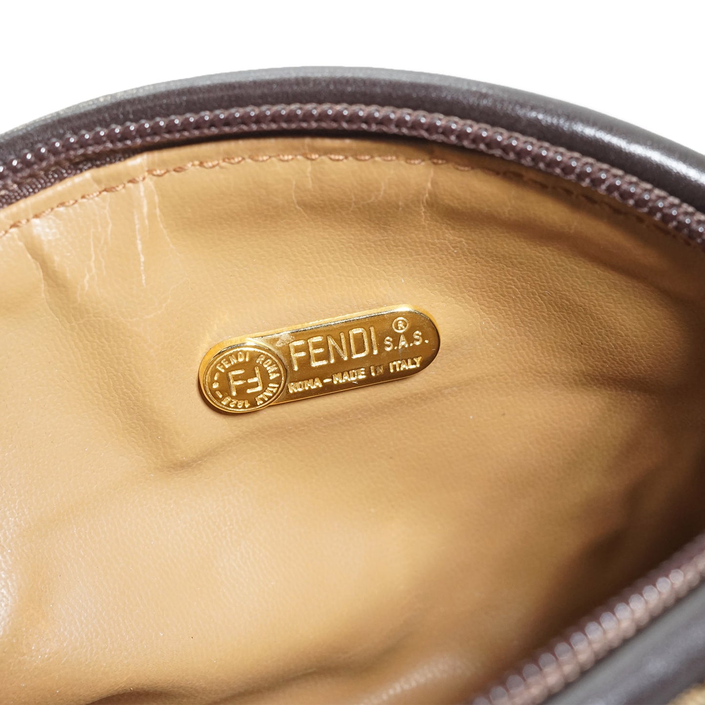 Vintage Mini Zucca Crossbody Pochette