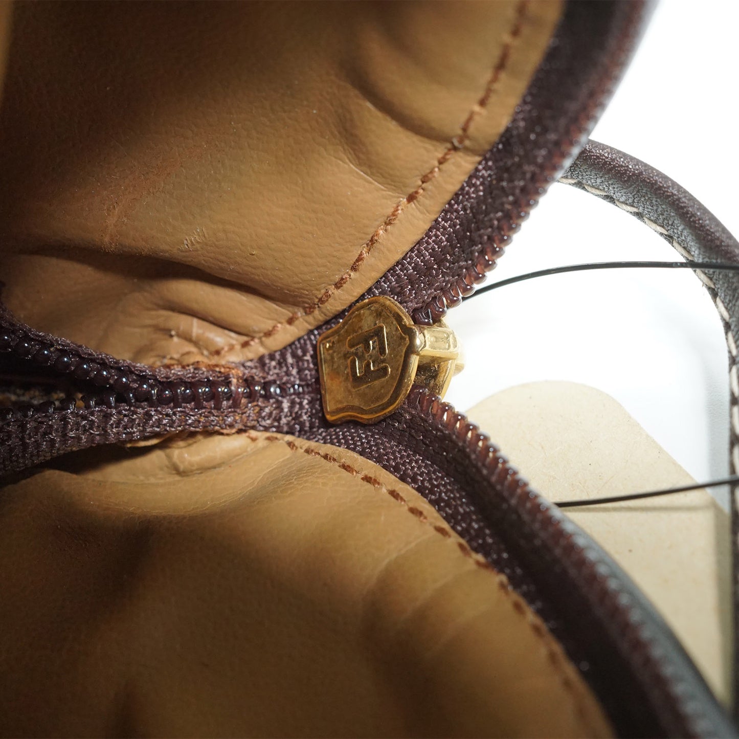 Vintage Mini Zucca Crossbody Pochette