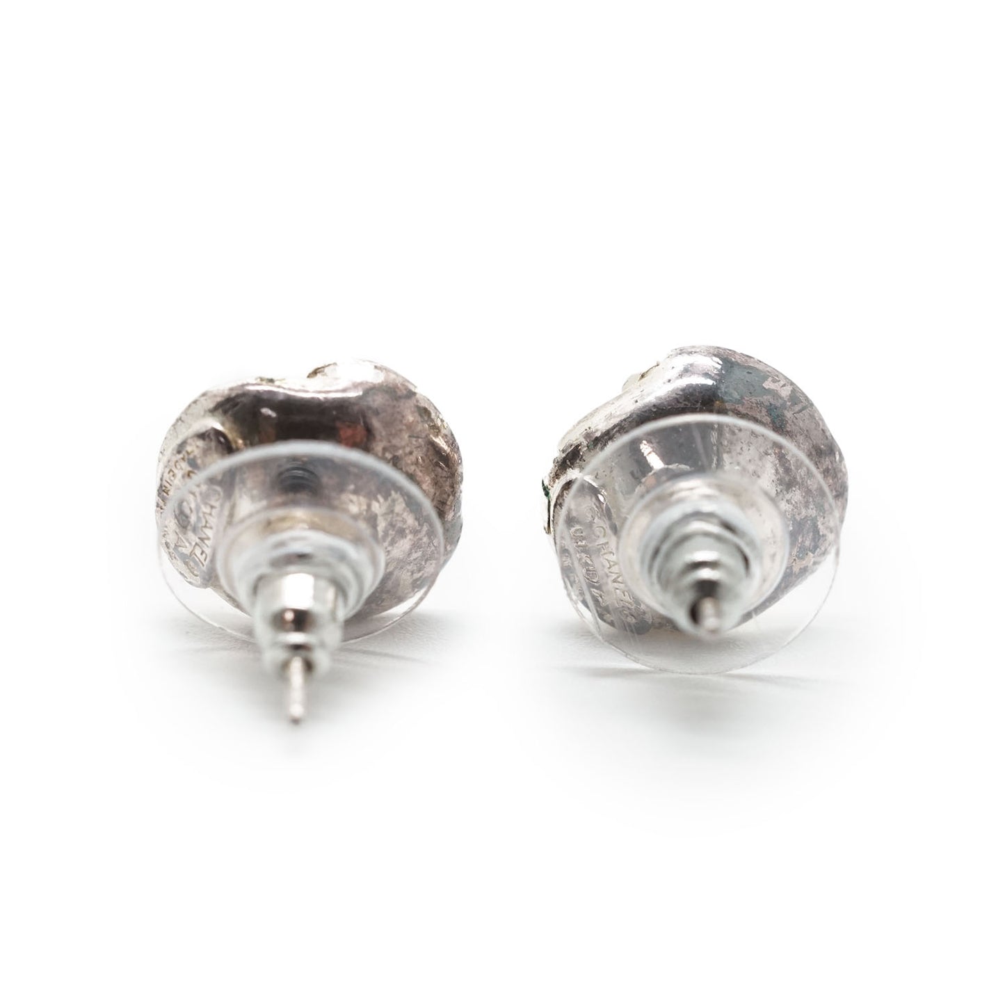 CC Logo Camellia Earrings GP