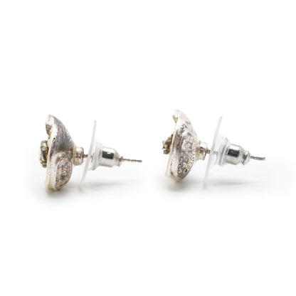 CC Logo Camellia Earrings GP