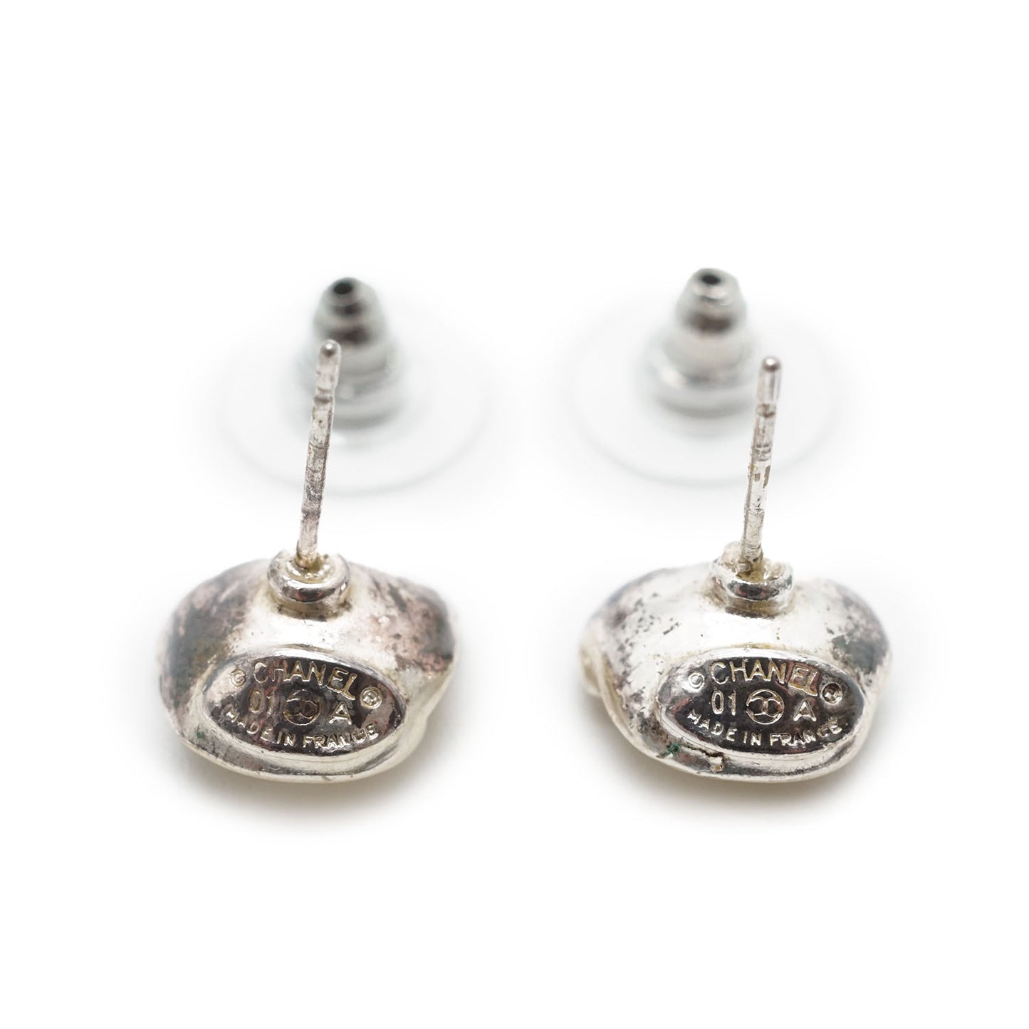 CC Logo Camellia Earrings GP