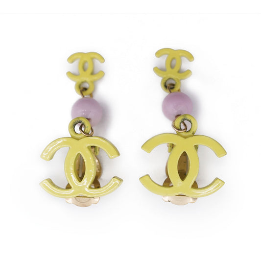 Coco Mark Pendant Earrings