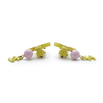 Coco Mark Pendant Earrings