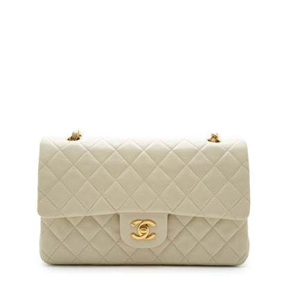 Lambskin Matelasse 25 Classic Double Flap Chain Shoulder Bag