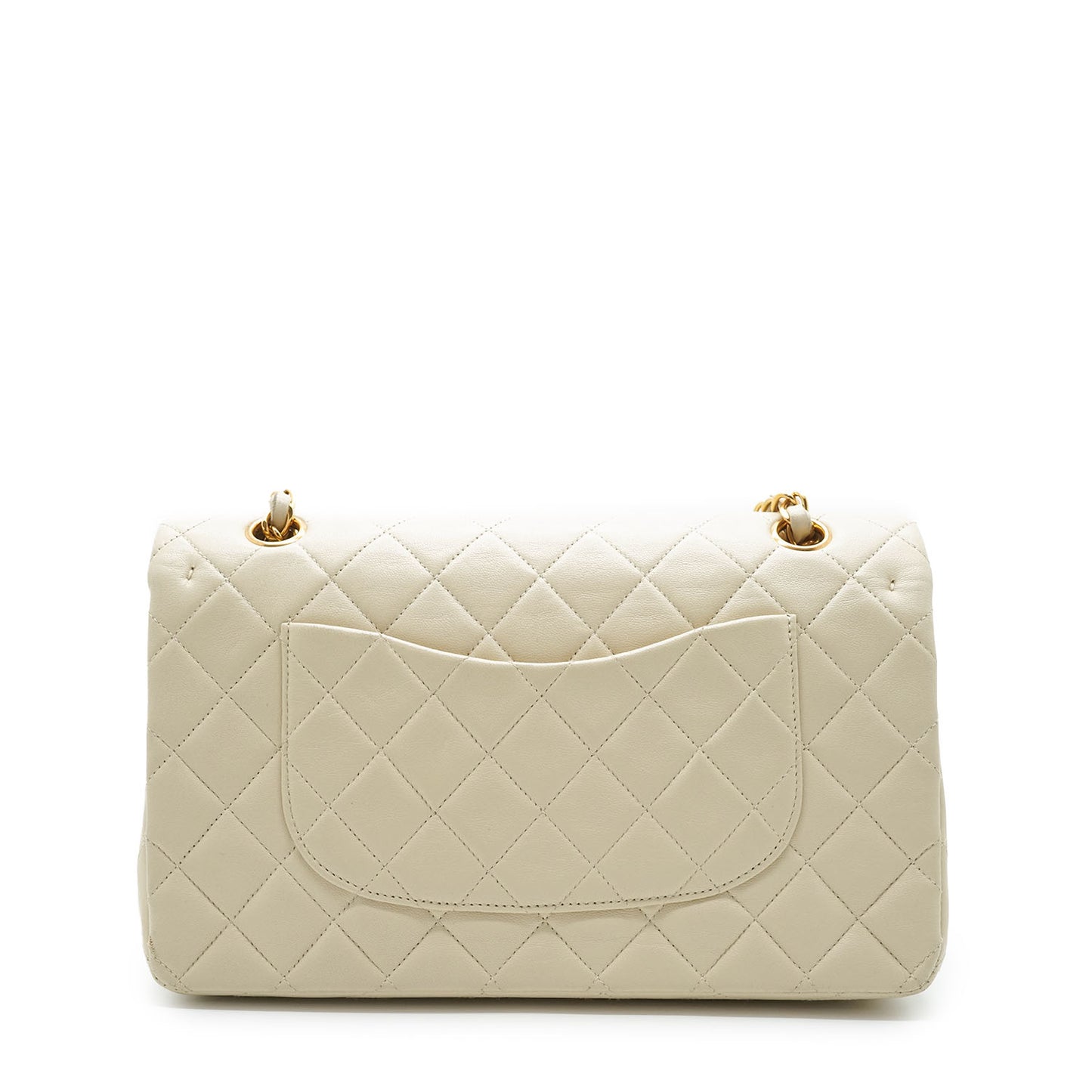 Lambskin Matelasse 25 Classic Double Flap Chain Shoulder Bag
