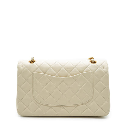 Lambskin Matelasse 25 Classic Double Flap Chain Shoulder Bag