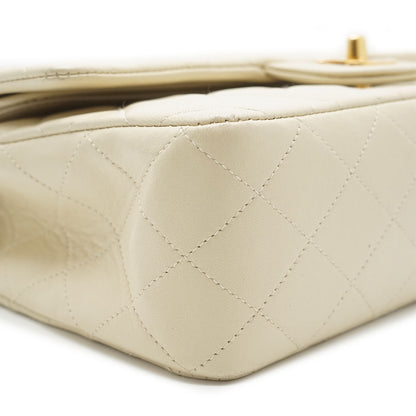 Lambskin Matelasse 25 Classic Double Flap Chain Shoulder Bag