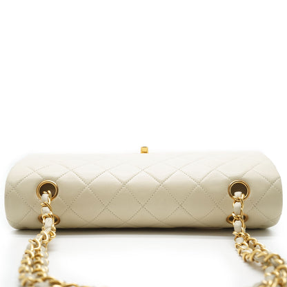 Lambskin Matelasse 25 Classic Double Flap Chain Shoulder Bag