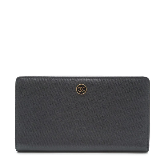CC Logo Bi-fold Long Wallet