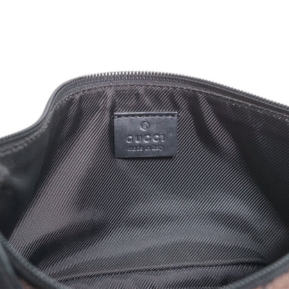 GG Canvas Boat Pochette