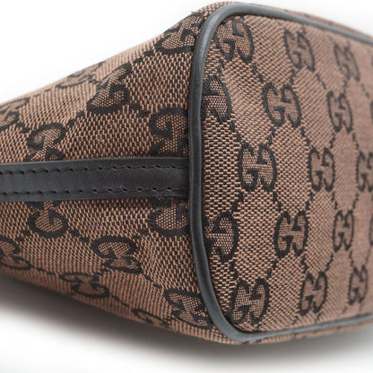 GG Canvas Boat Pochette
