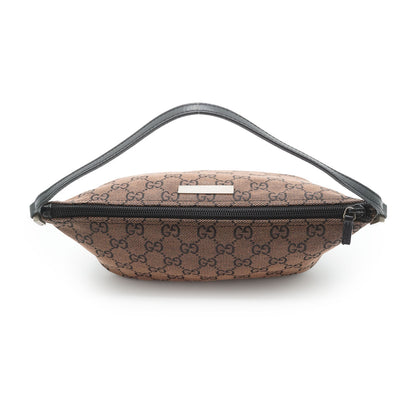 GG Canvas Boat Pochette