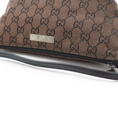 GG Canvas Boat Pochette