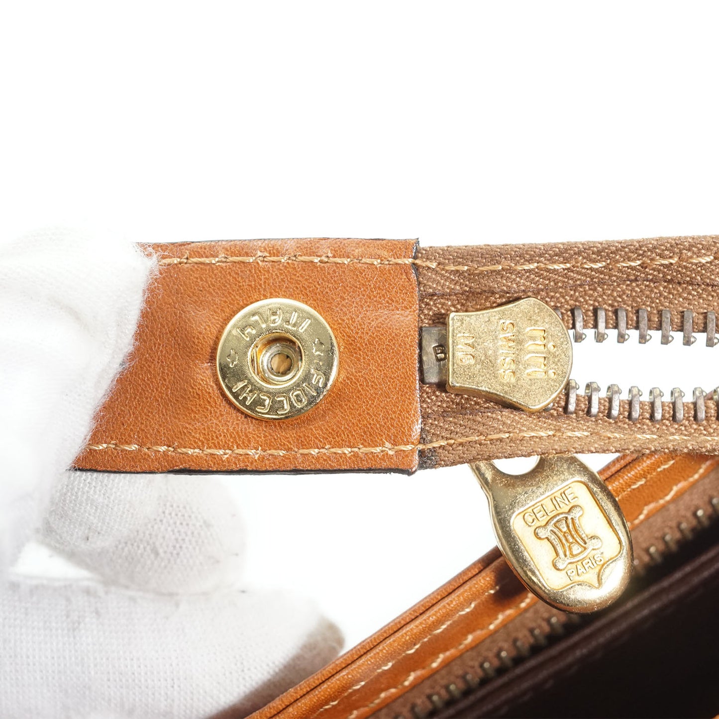 Vintage Leather Clutch