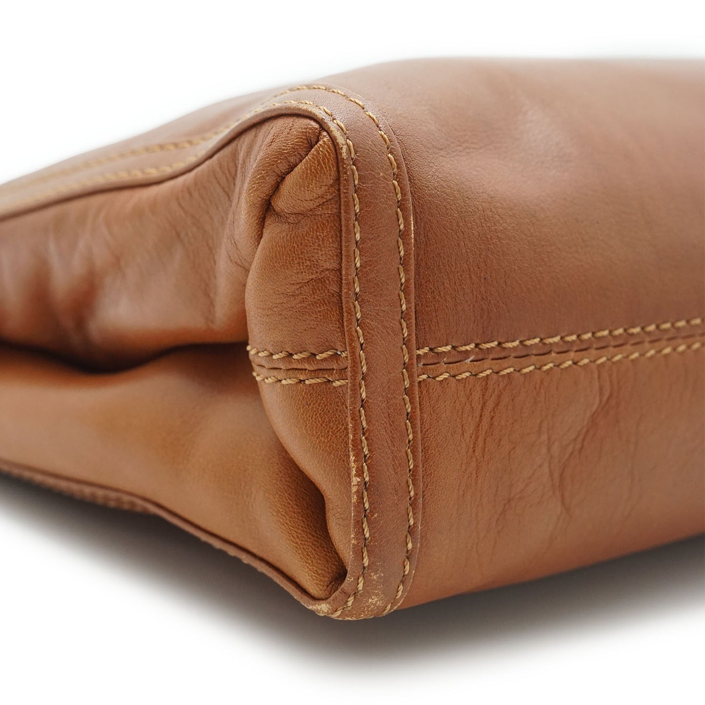 Vintage Leather Clutch
