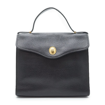 CD Logo Vintage Square Box Top Handle Bag