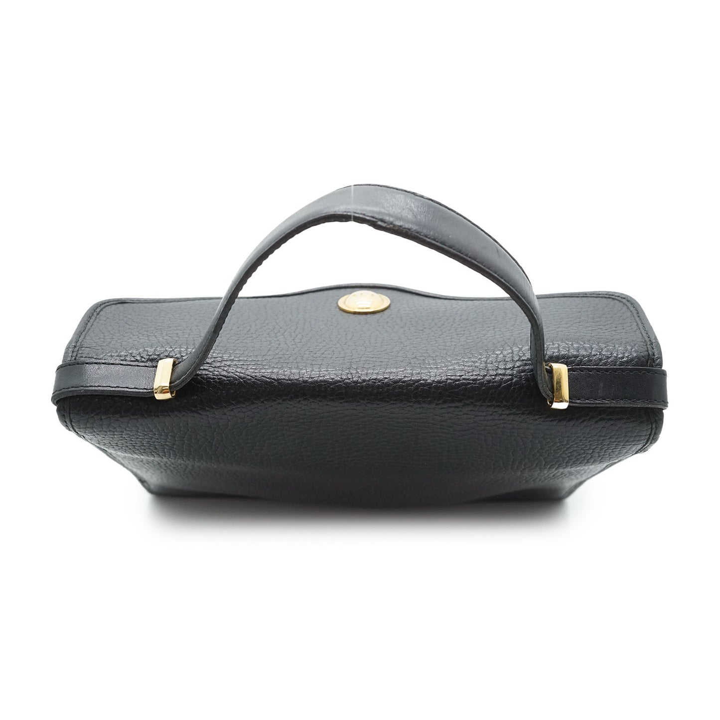CD Logo Vintage Square Box Top Handle Bag