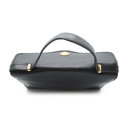 CD Logo Vintage Square Box Top Handle Bag