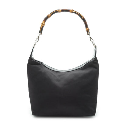 Bamboo Nylon Hobo Bag
