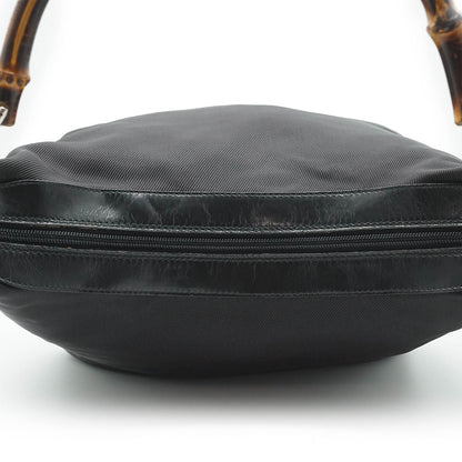 Bamboo Nylon Hobo Bag