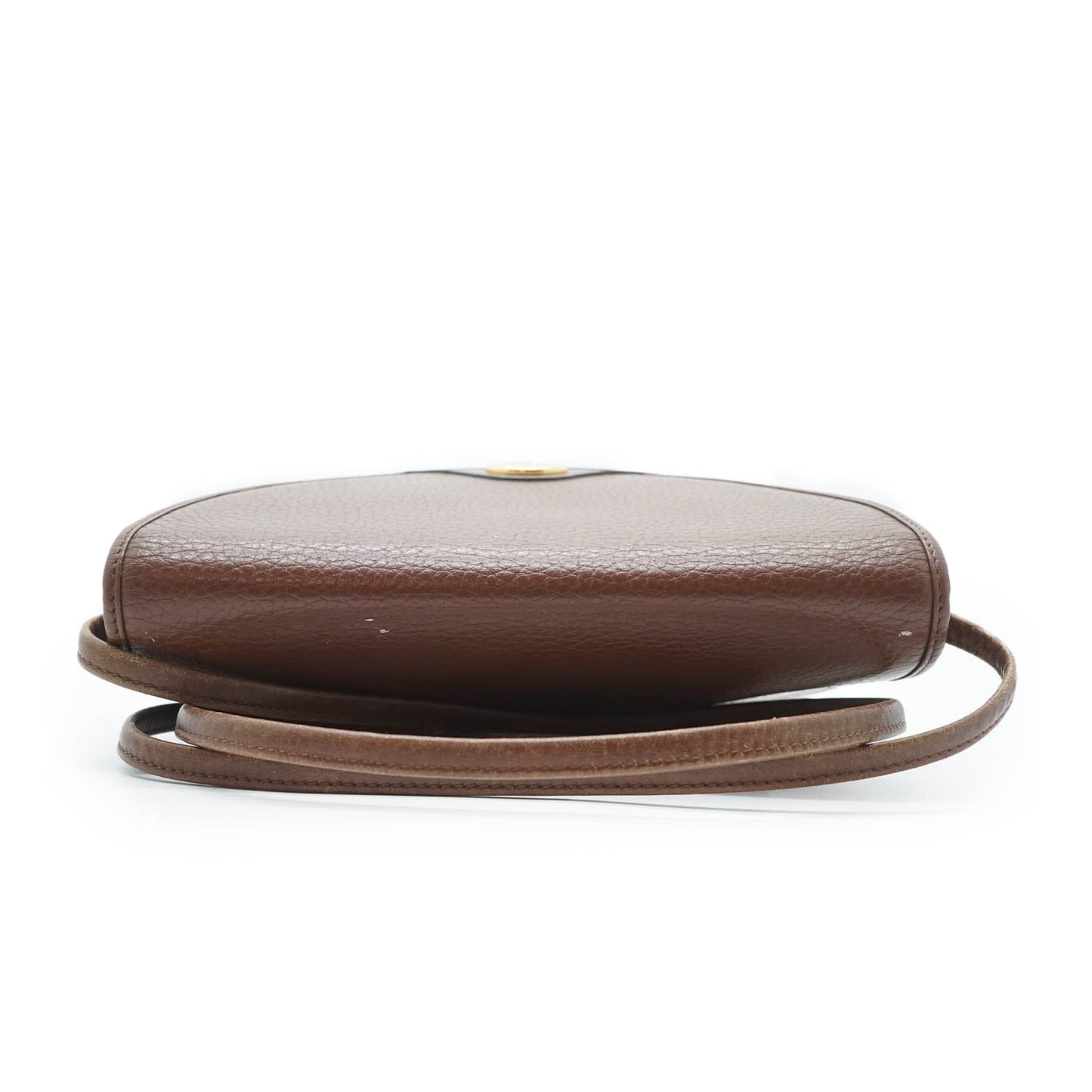 Vintage Rounded Flap Crossbody Bag