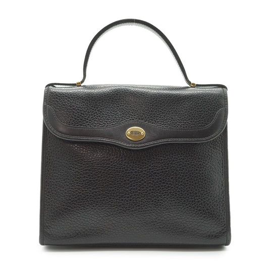 CD Logo Vintage Square Box Top Handle Bag