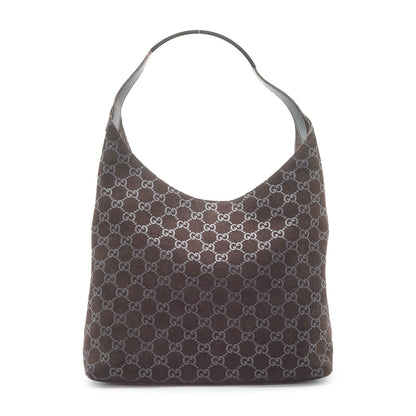 GG Suede Hobo Bag