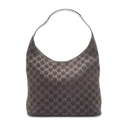GG Suede Hobo Bag