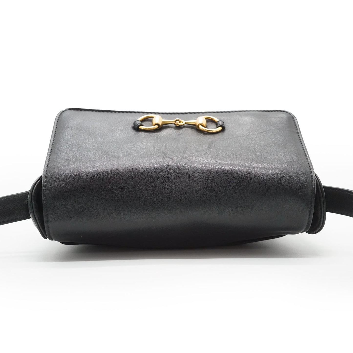Vintage Horsebit Square Crossbody Bag