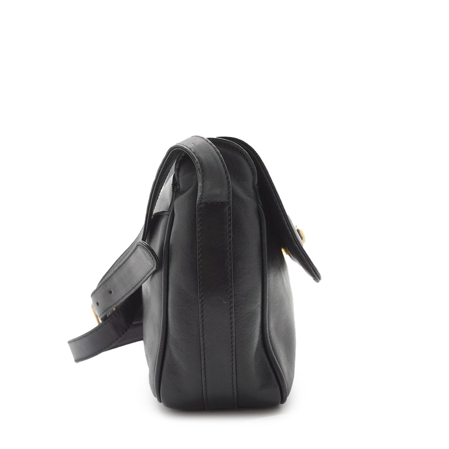Vintage Horsebit Square Crossbody Bag