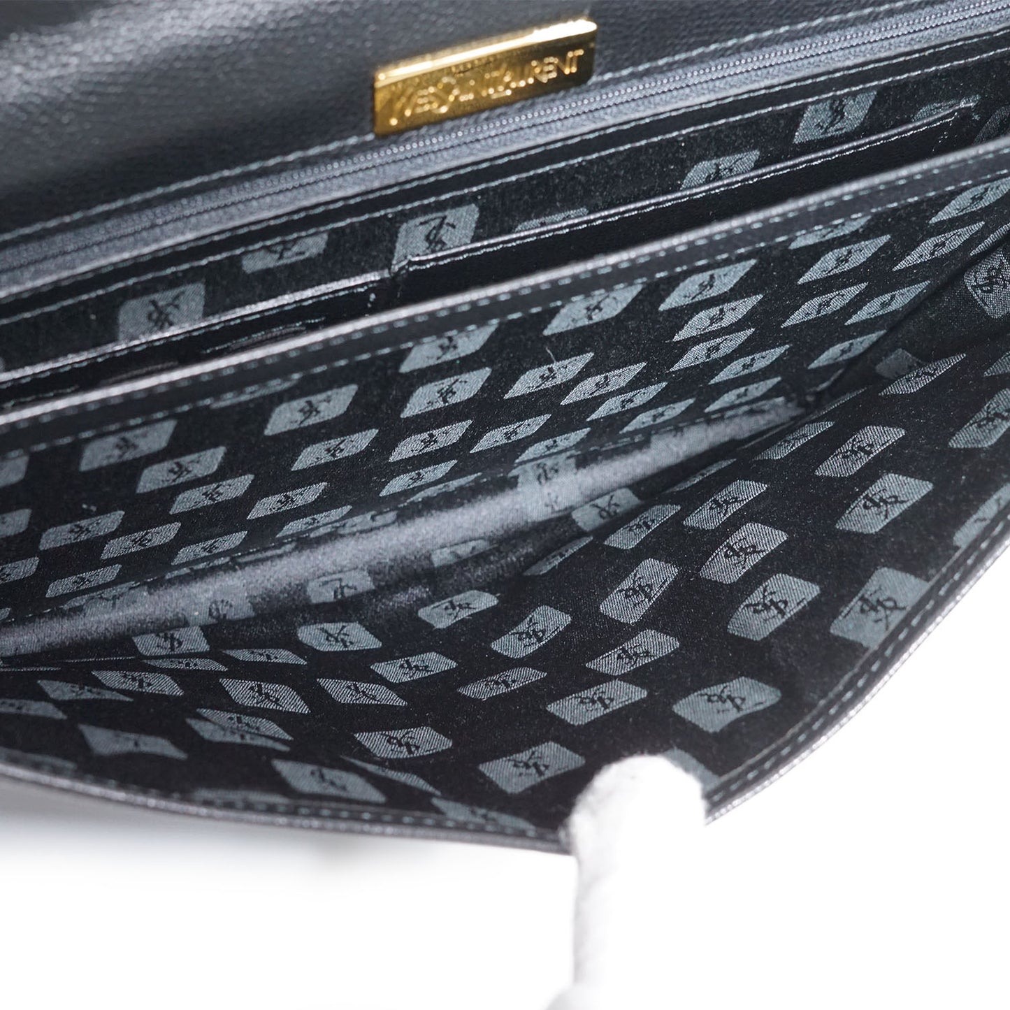 YSL Lock Clutch Bag
